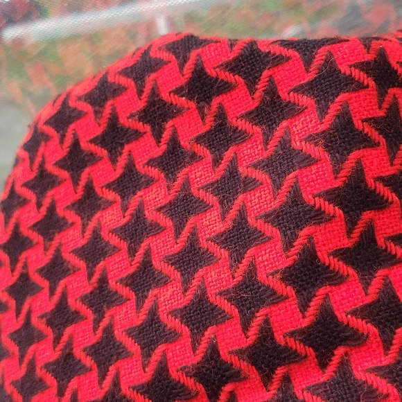 Vintage 50s 60s Star Pattern Skirt S - Picture 8 of 9